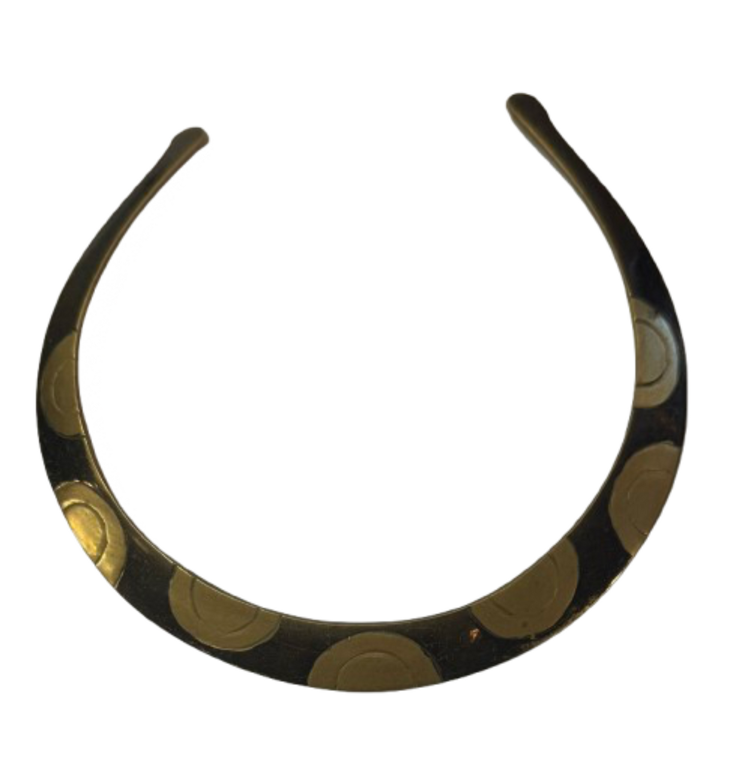Vintage Tribal Brass Chocker | Preowned
