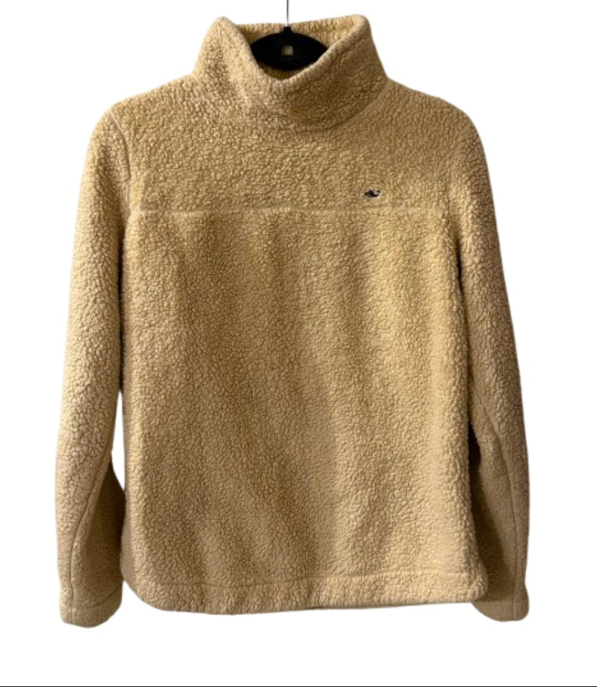Vineyard Vines Pullover Sherpa Tan - Extra Small | Preowned
