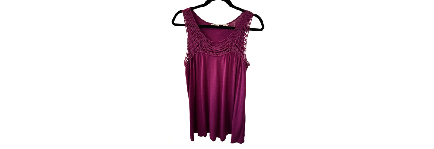 Michael Stars Plum Tank Top - O/S | Preowned