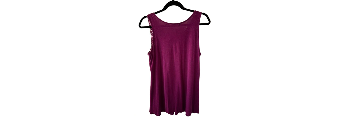 Michael Stars Plum Tank Top - O/S | Preowned
