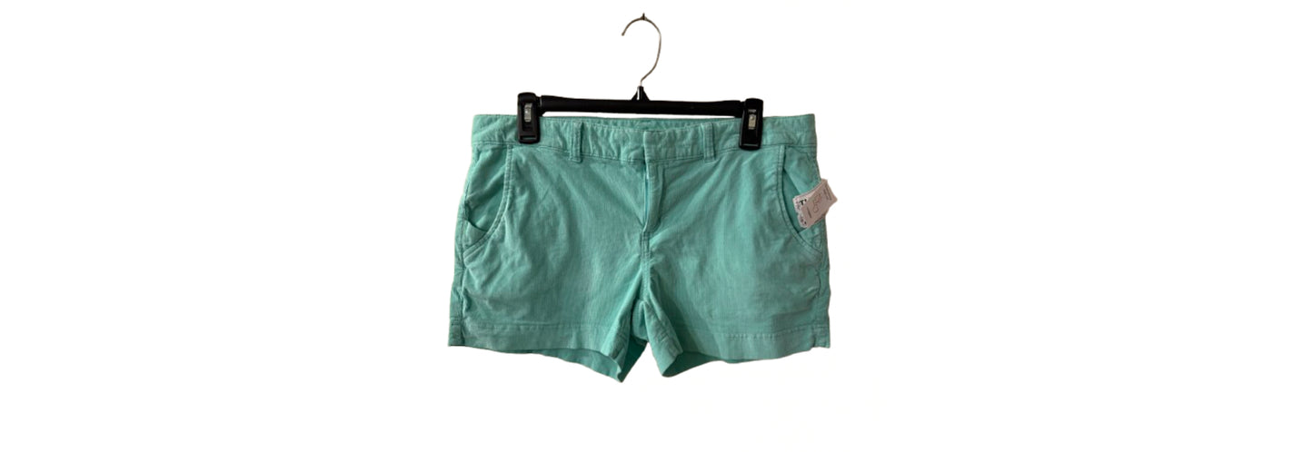 Athleta Green Corduroy Shorts - SZ 8 | Preowned