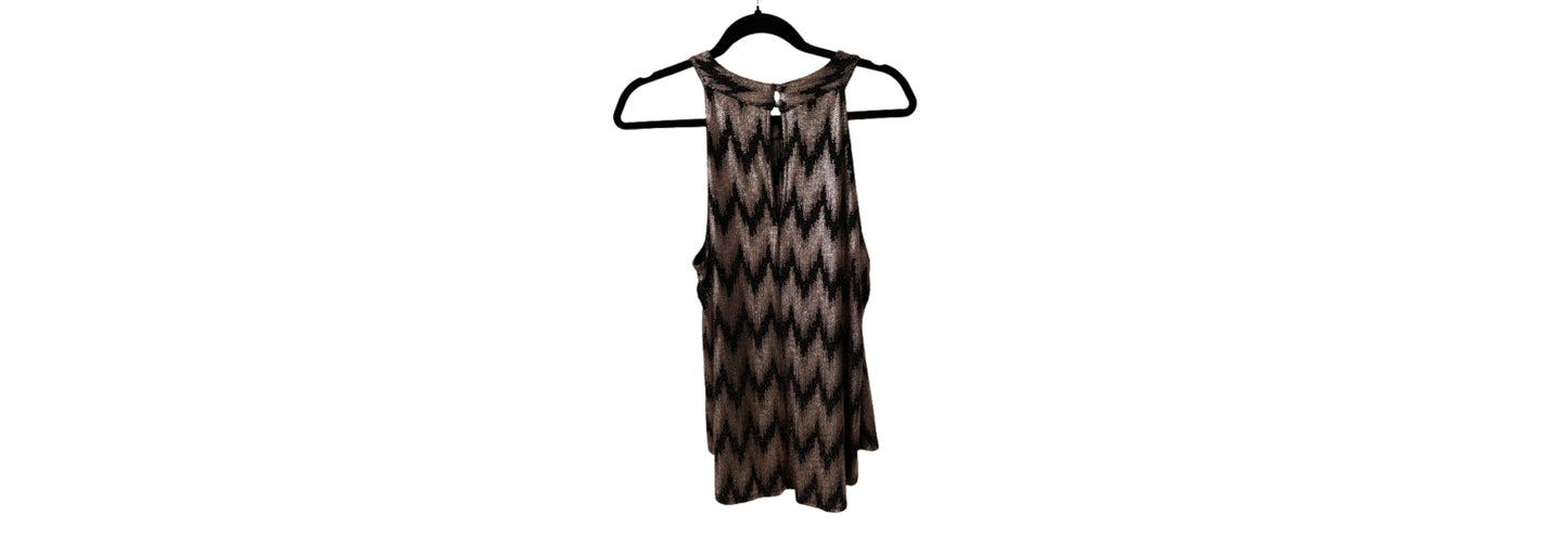 Veronica M Sparkle Halter Style Tank Top - LG | Preowned