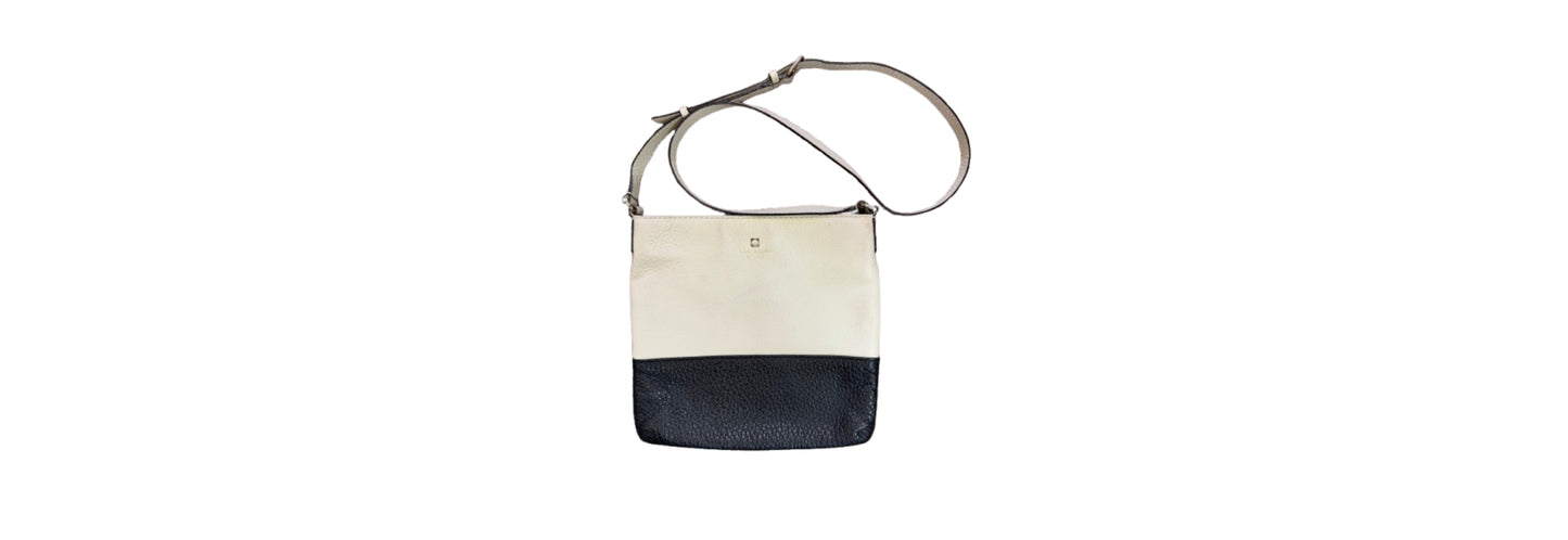 Kate Spade Black and Cream Crossbody Bag