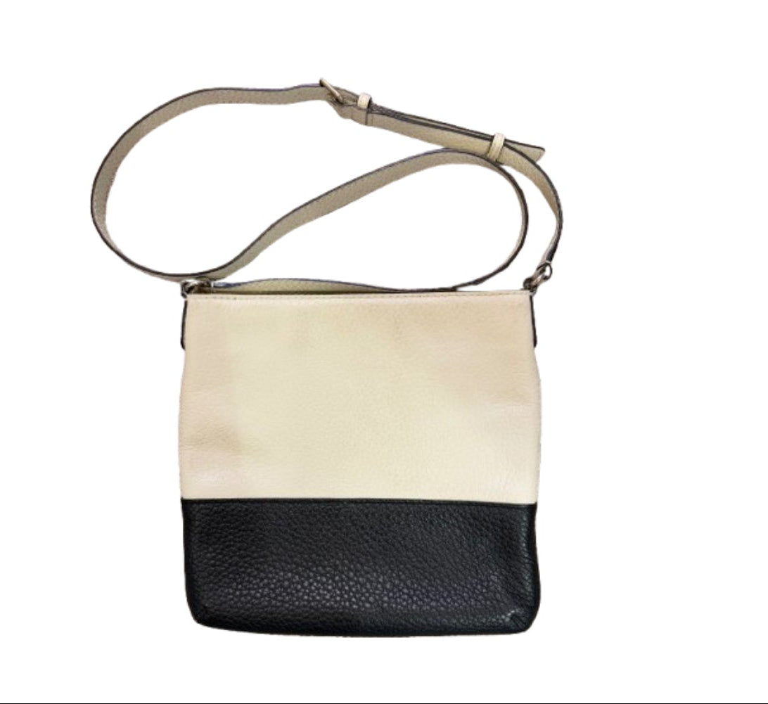 Kate Spade Black and Cream Crossbody Bag
