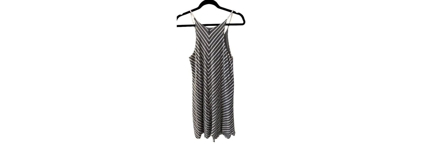 Prana Seacoast Stripe Rope Strap Dress - Small | Preowned