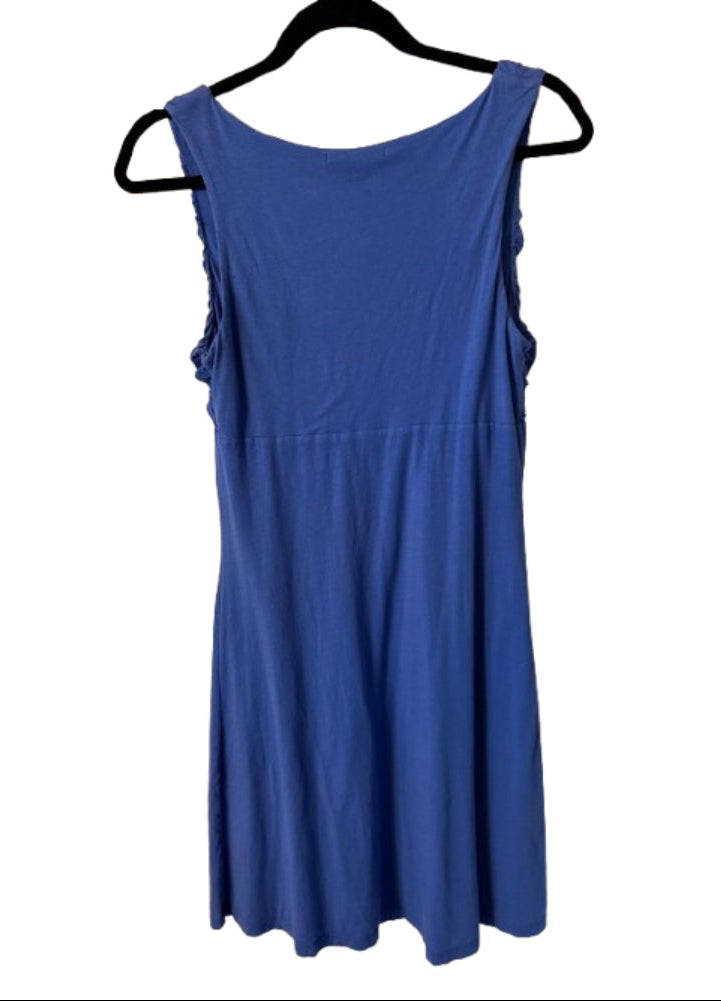 Velvet Tank Dress Blue - Small | Preowned