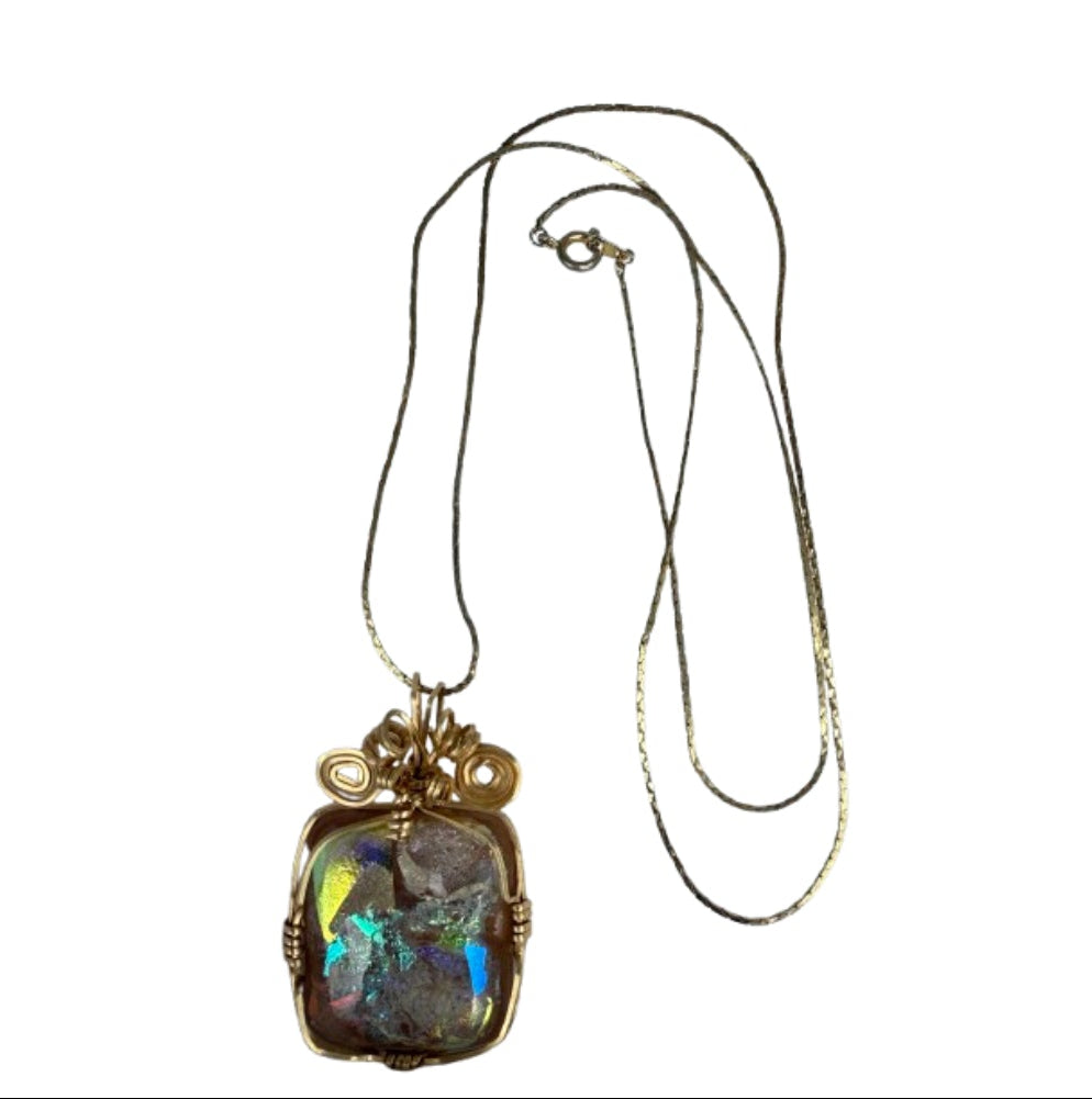 Murano Glass Necklace - 14Kt. Gold Filled | Preowned