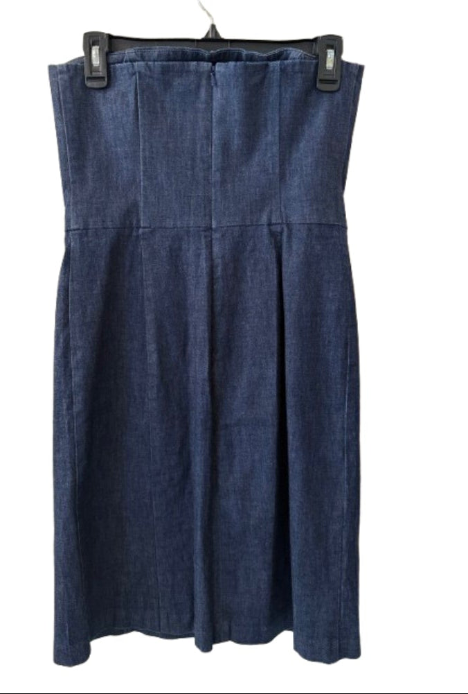 Ann Taylor Sleeveless Denim Dress - SZ 10P | Preowned