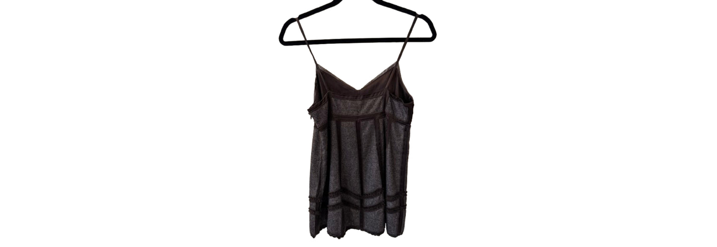 Saltaire Gray and Black Tank Top - SZ 4 | Preowned