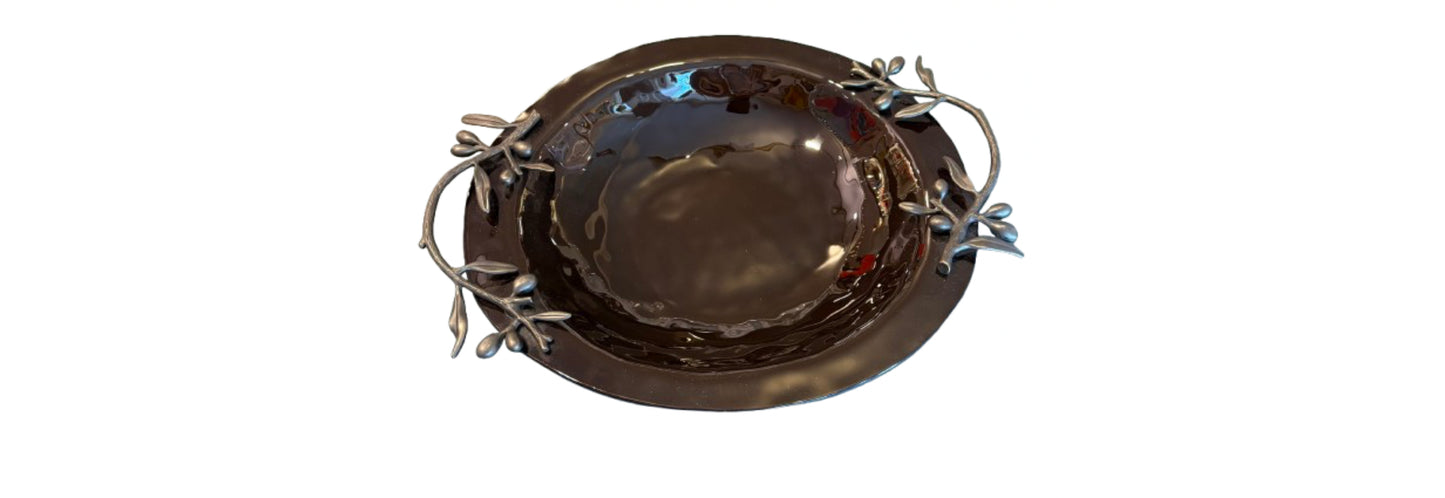 Michael Aram Olive Branch Bowl | Preowned