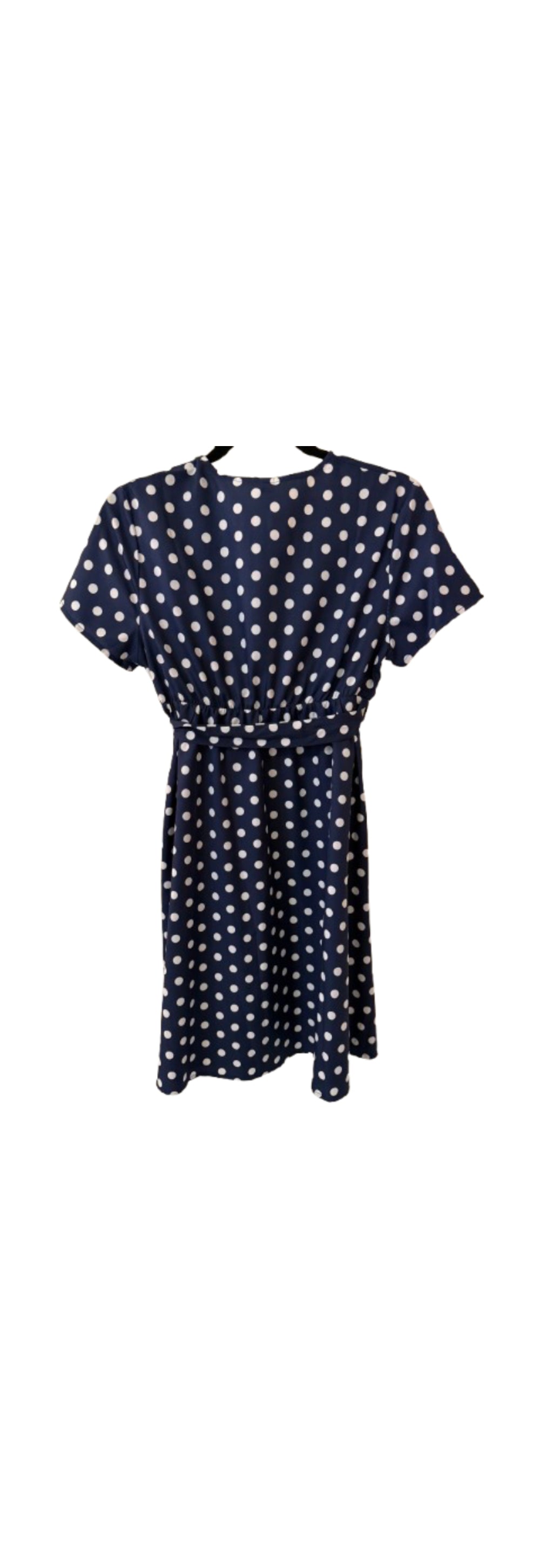 Blue Dress with White Polka Dots - SM | Preowned
