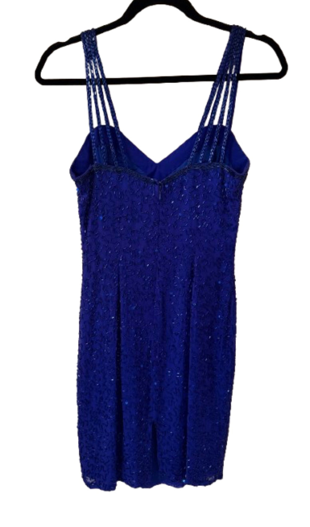 Niteline Royal Blue Sequins Dress - SZ 4 | Preowned