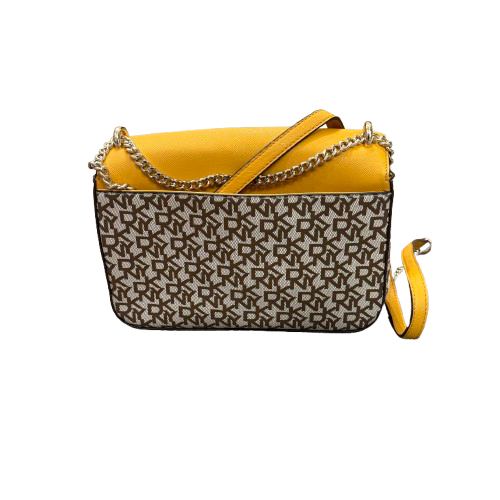 DKNY Crossbody Bag with Gold Chain Strap | Preowned