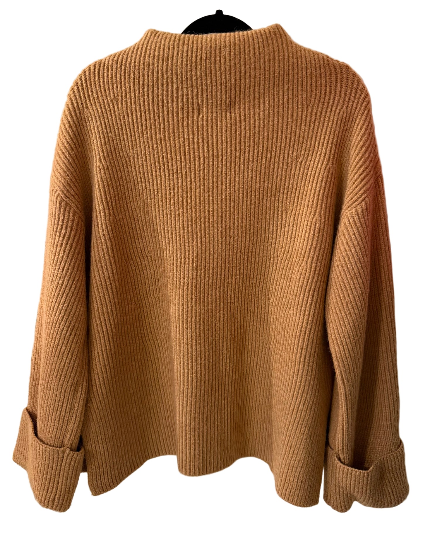 Blue Ivy Camel Mock Neck Sweater M/L | Preowned
