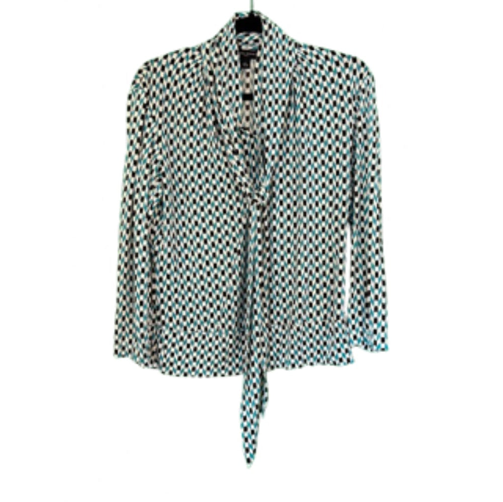 Banana Republic Tie - Neck Blouse - Large