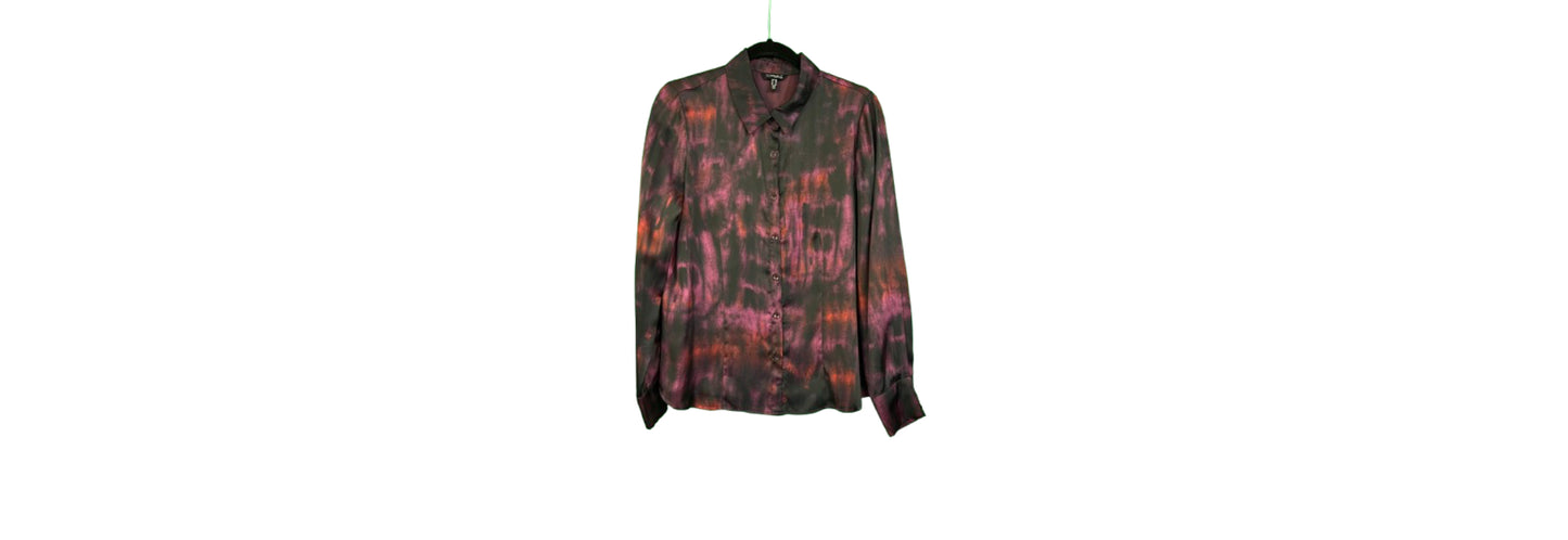Conrad C Blouse Purple Black - Medium