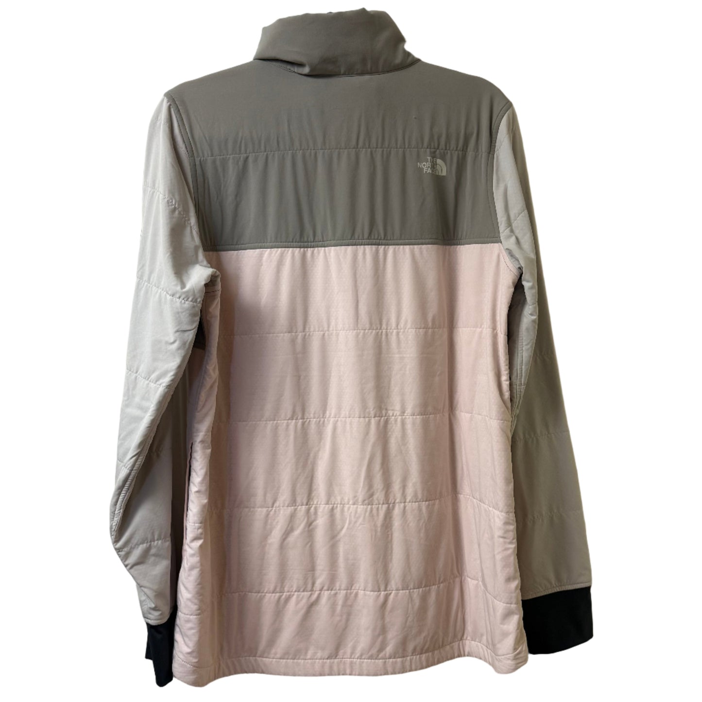 North Face Beige and Pink Pullover - LG | Preowned