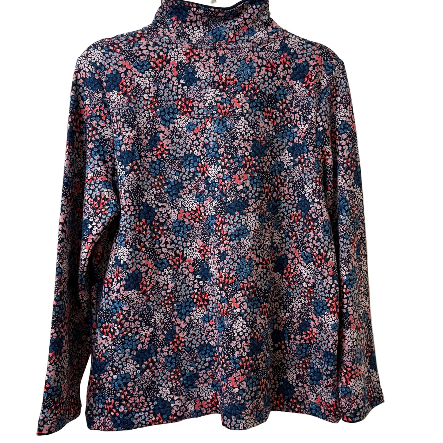 Joules Zip Front Floral Sweatshirt New with Tags - SZ 10 | Preowned