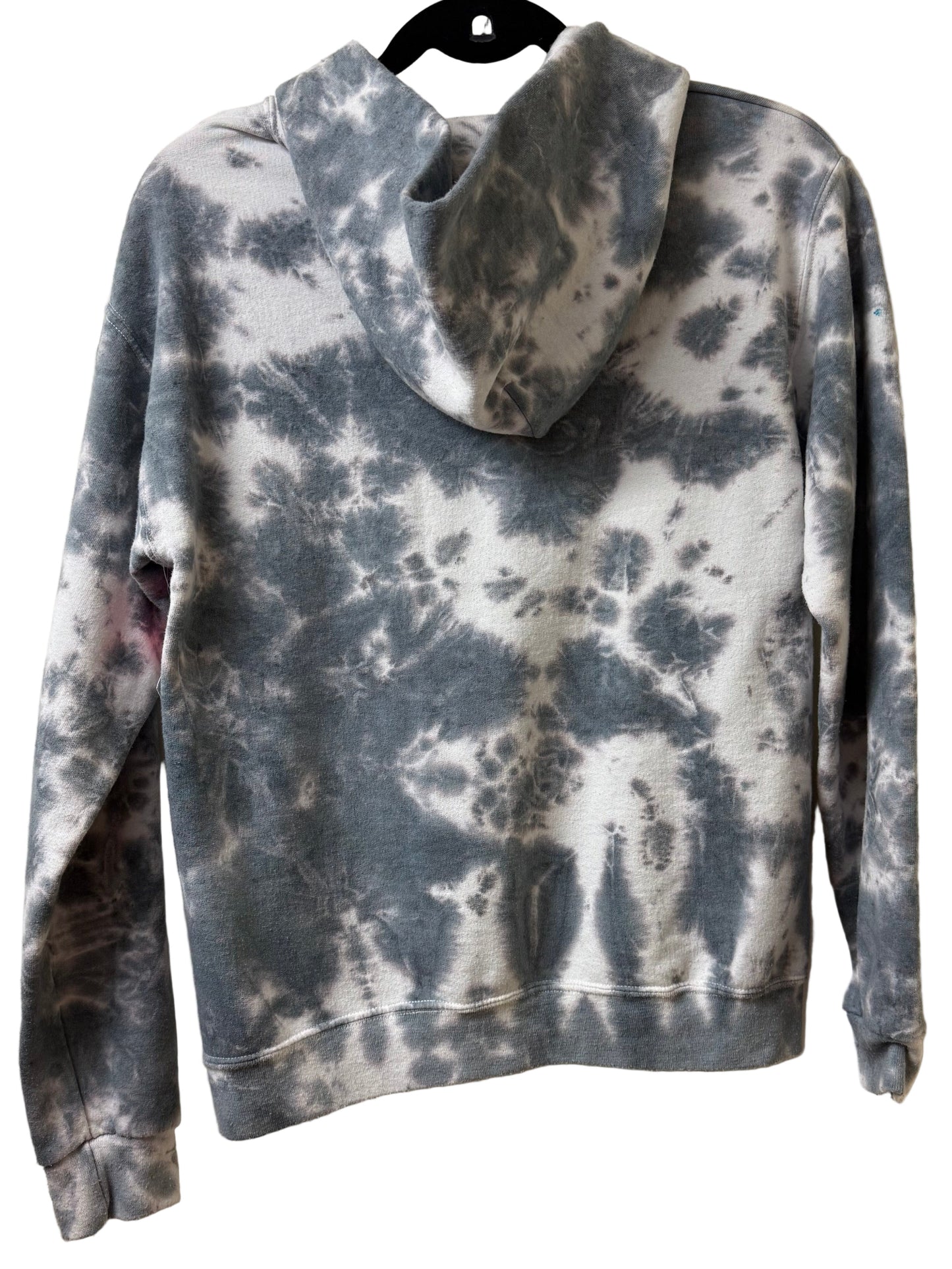 Artist Union Hoodie Tie Dye Gray and White - Small | Preowned