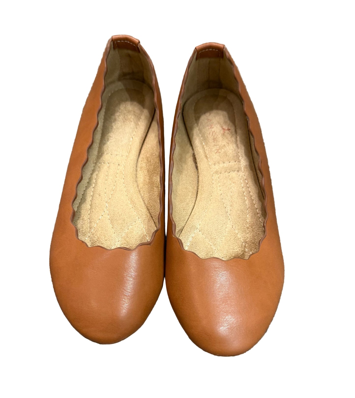 Danskin Tan Flats - SZ 6.5 | Preowned