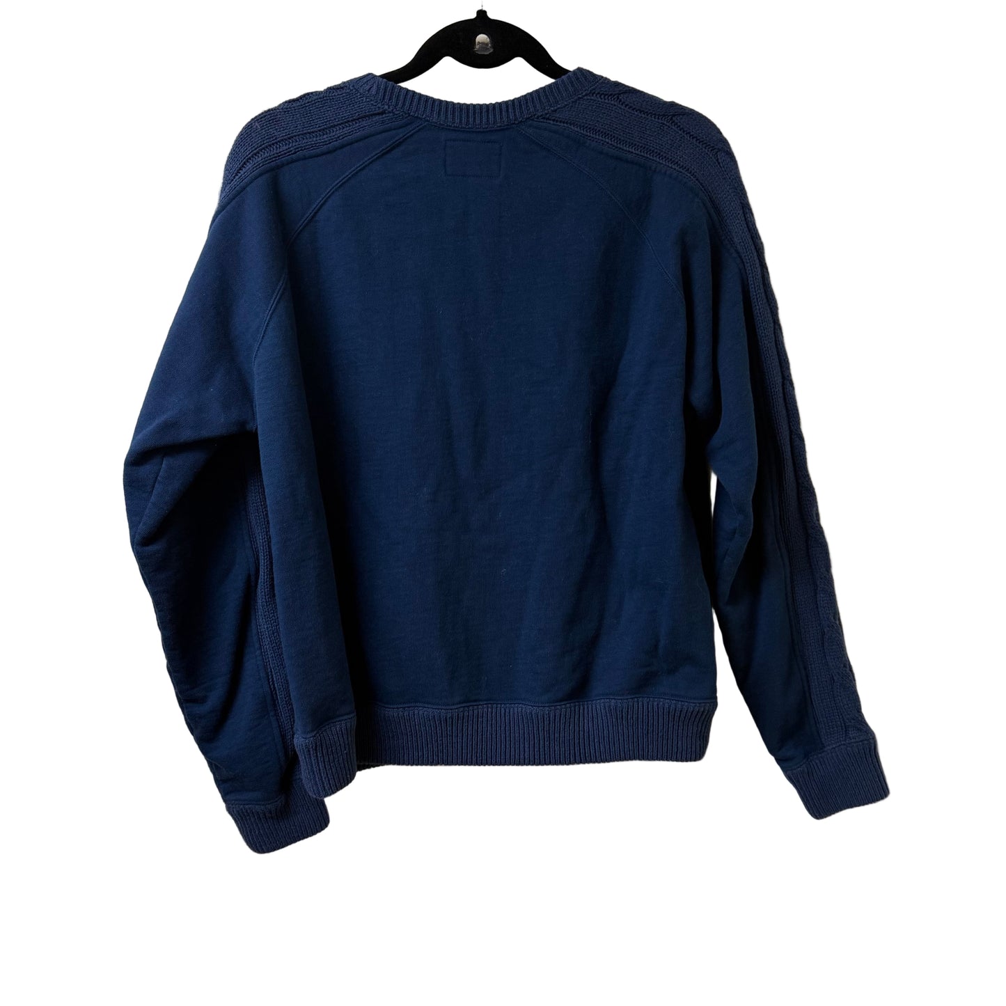 Tuckernuck Navy Cable Knit Pullover Sweater - X-Large | Preowned