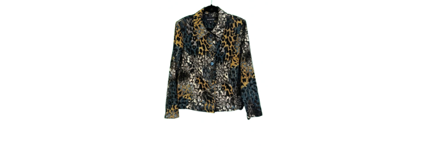 Briggs New York Multi Colored Jacket - Large