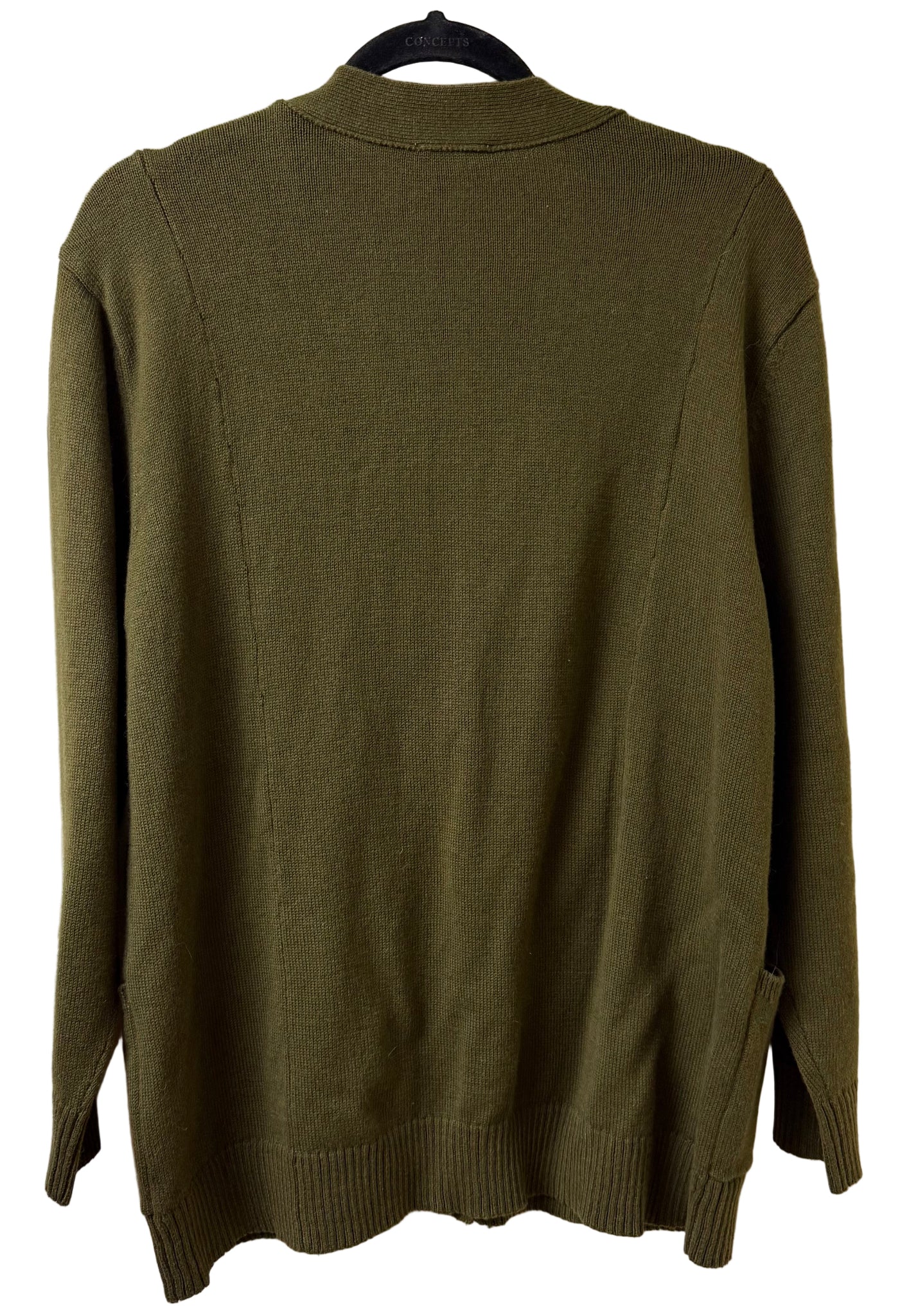 J Jill Olive Cardigan Sweater - Large New with Tags