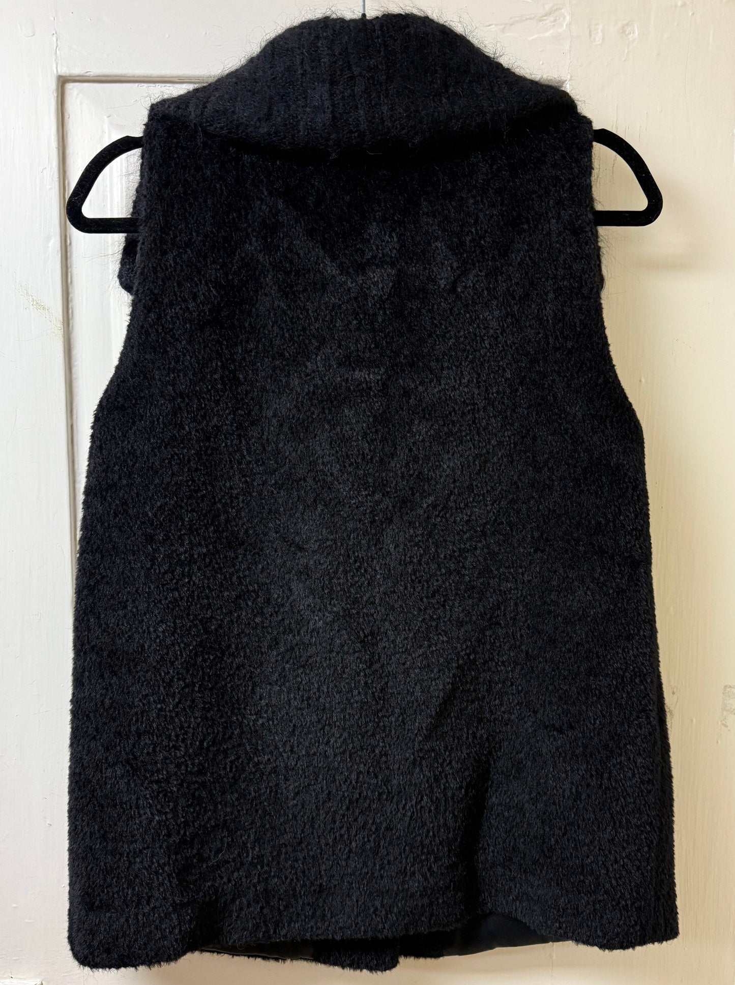 Eileen Fisher Black Sweater Vest - P-Small | Preowned