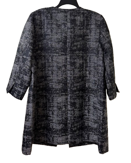 Eileen Fisher Moonlight Jacquard Coat XL New with Tags | Preowned