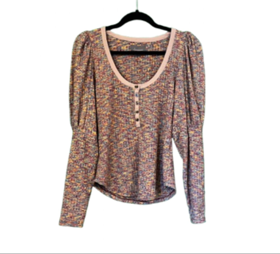 Anthropologie Top Multicolored SM | Preowned