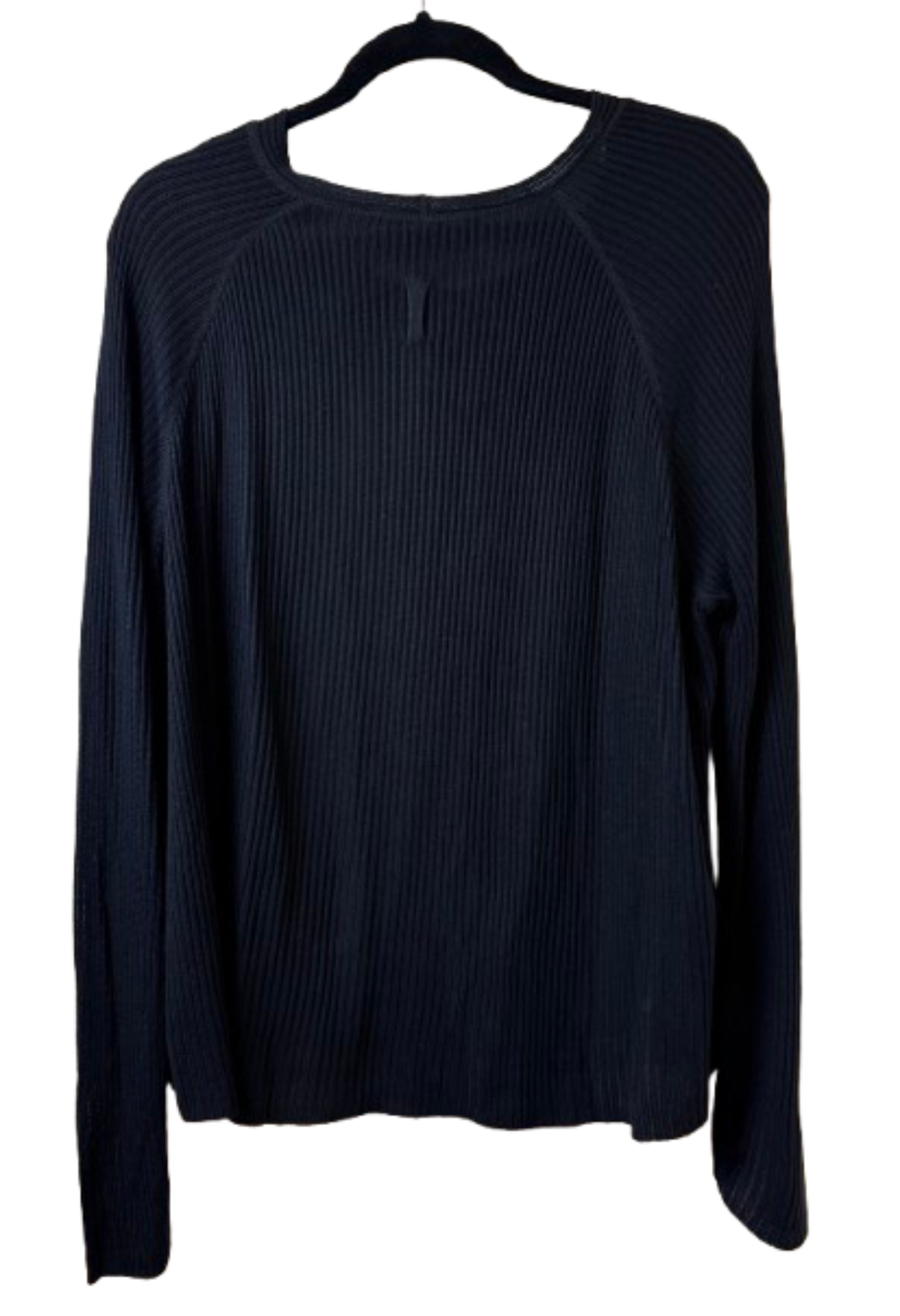 Hannes Roether Black Knit Top - X Large | Preowned