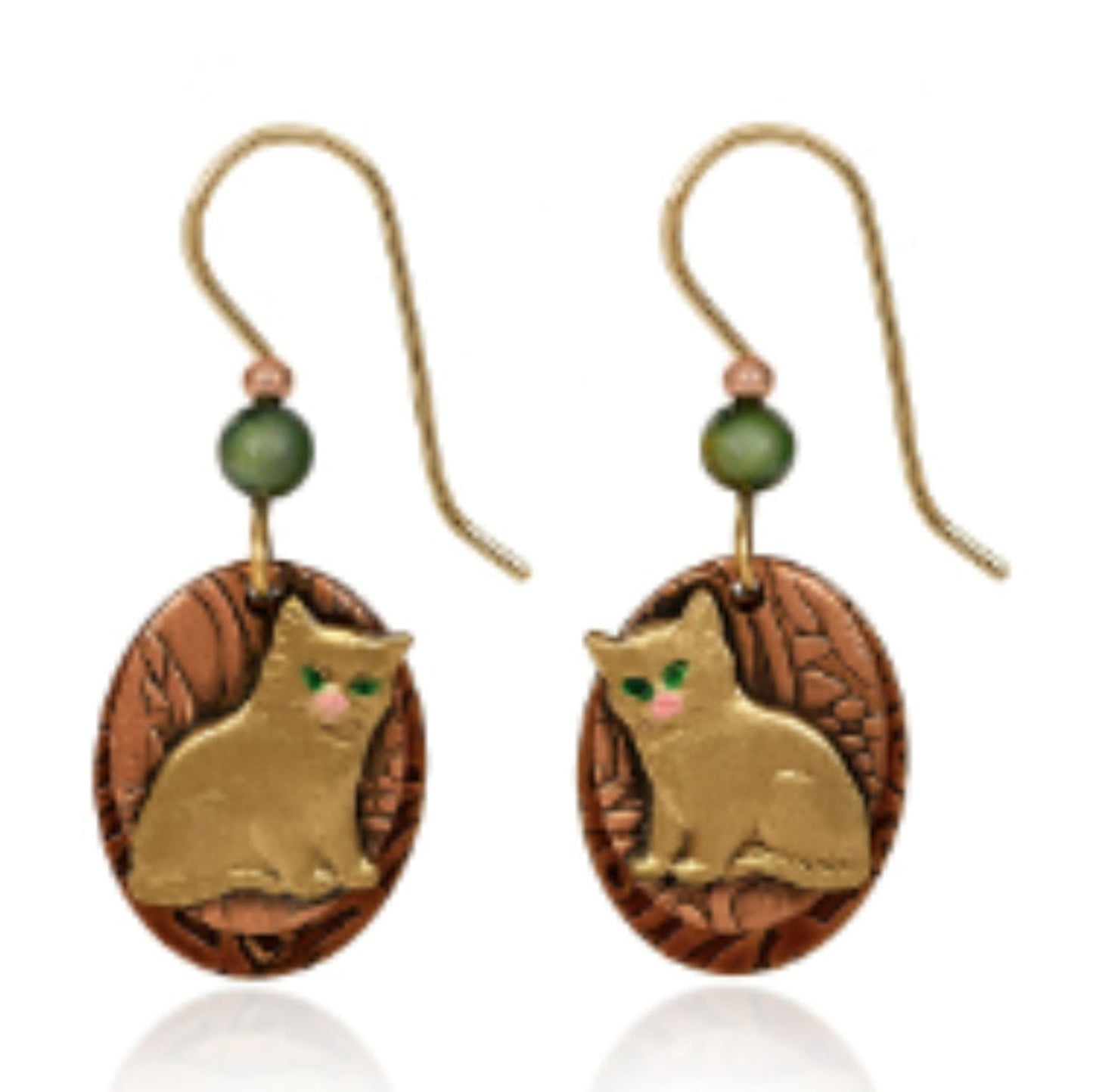 Earrings Pretty Kitty on Ovals