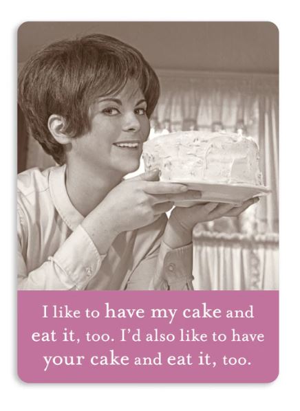 Magnet: Cake & Eat It, Too