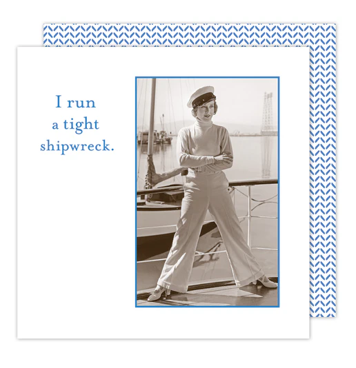 Napkins: Tight Shipwreck