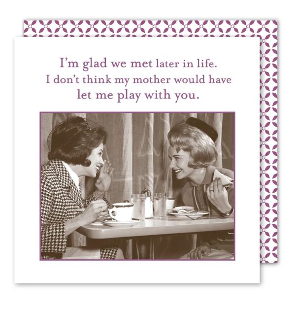 Napkins: Glad We Met