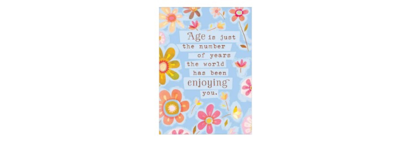 Thw World Enjoys You Greeting Card