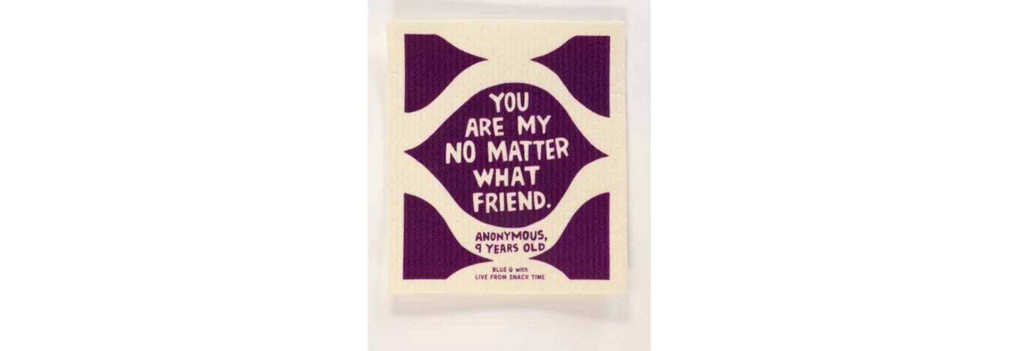 Swedish Dishcloth: No Matter What