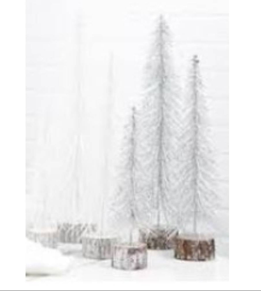 Glitter Brush Holiday Tree - Large