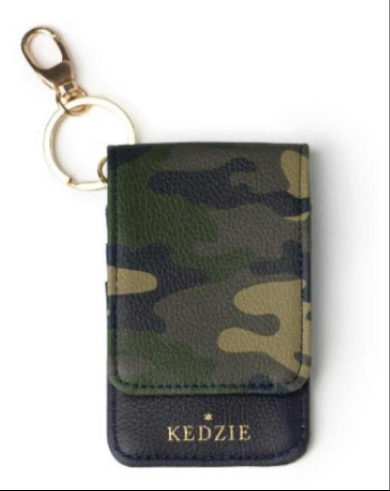 ID Holder Keychain Camoflage