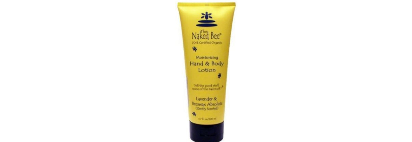 Naked Bee Lavender & Beeswax Hand & Body Lotion