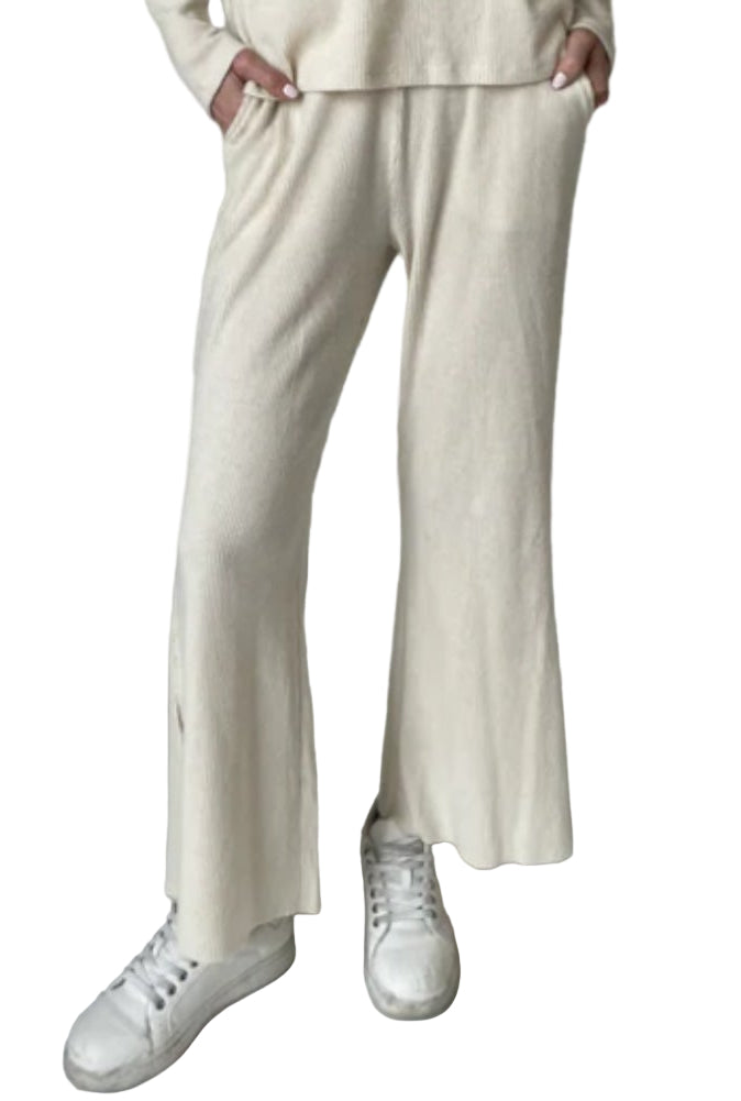Lazy Sunday Pants Eggshell