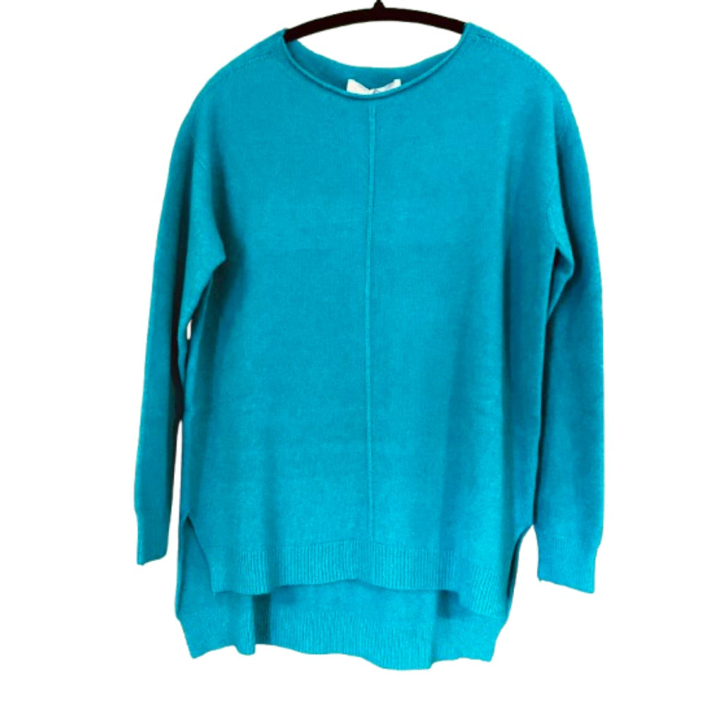 Amazing Woman Maggie Sweater Dark Turquoise - One Size