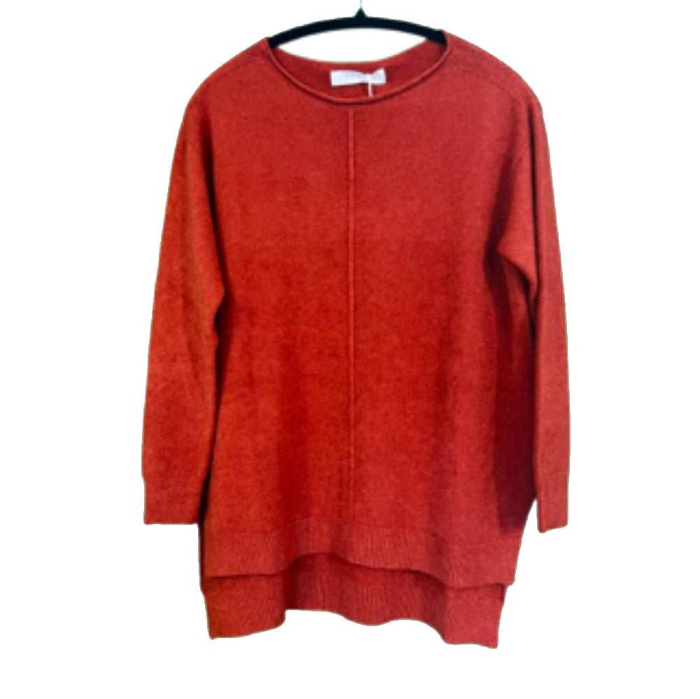 Amazing Woman Maggie Sweater Rust - One Size