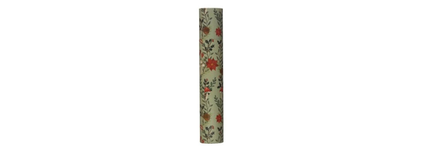 Fireplace Safety Matches - Mushrooms Green Background