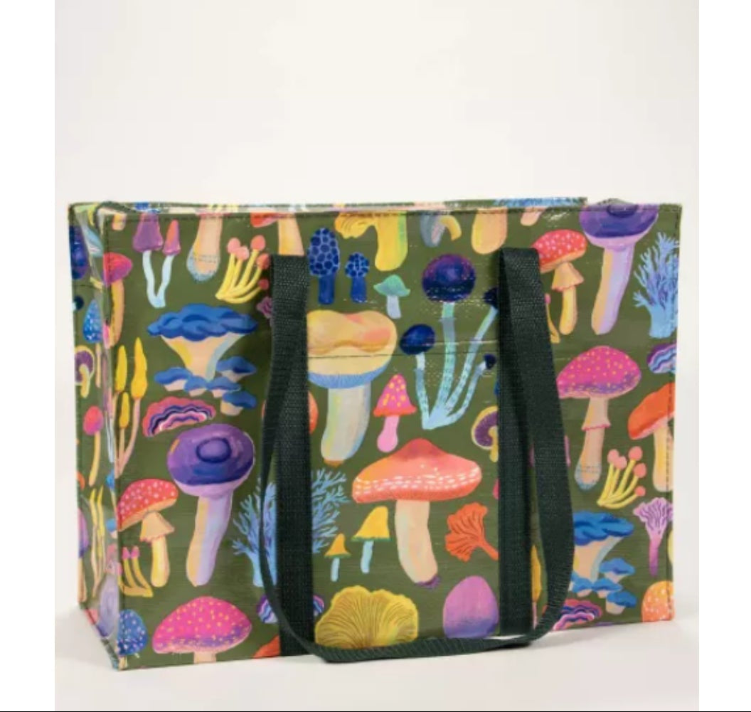 Shoulder Tote Bag: Mushrooms