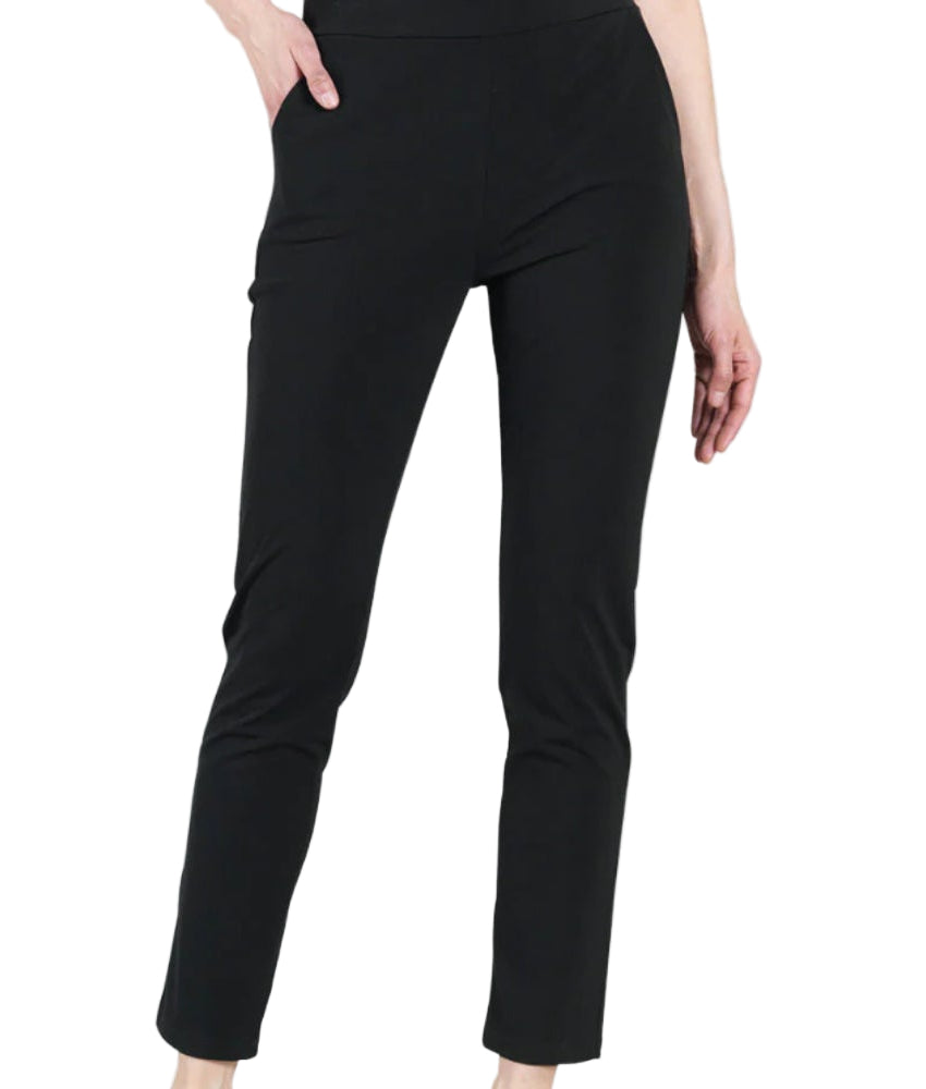 Soft Knit Straight Leg Pants with Pockets