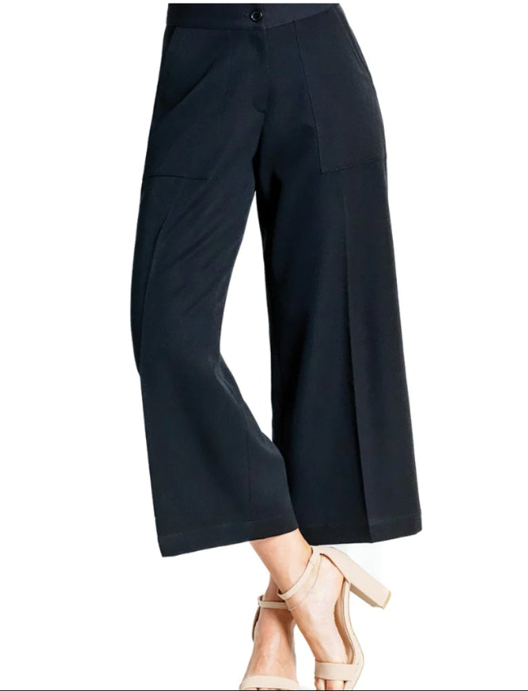 Cropped Woven Pants
