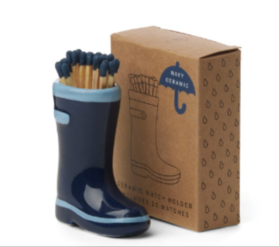 Wellington Boot Match Holder - Navy Blue