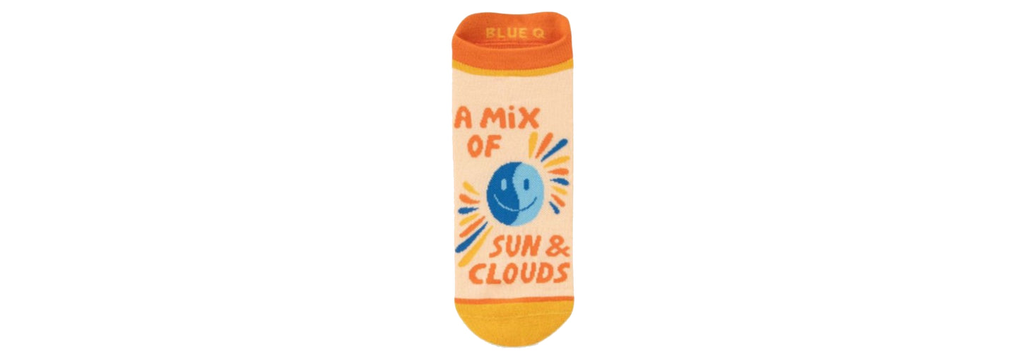 Sneaker Socks: A Mix Of Sun & Clouds