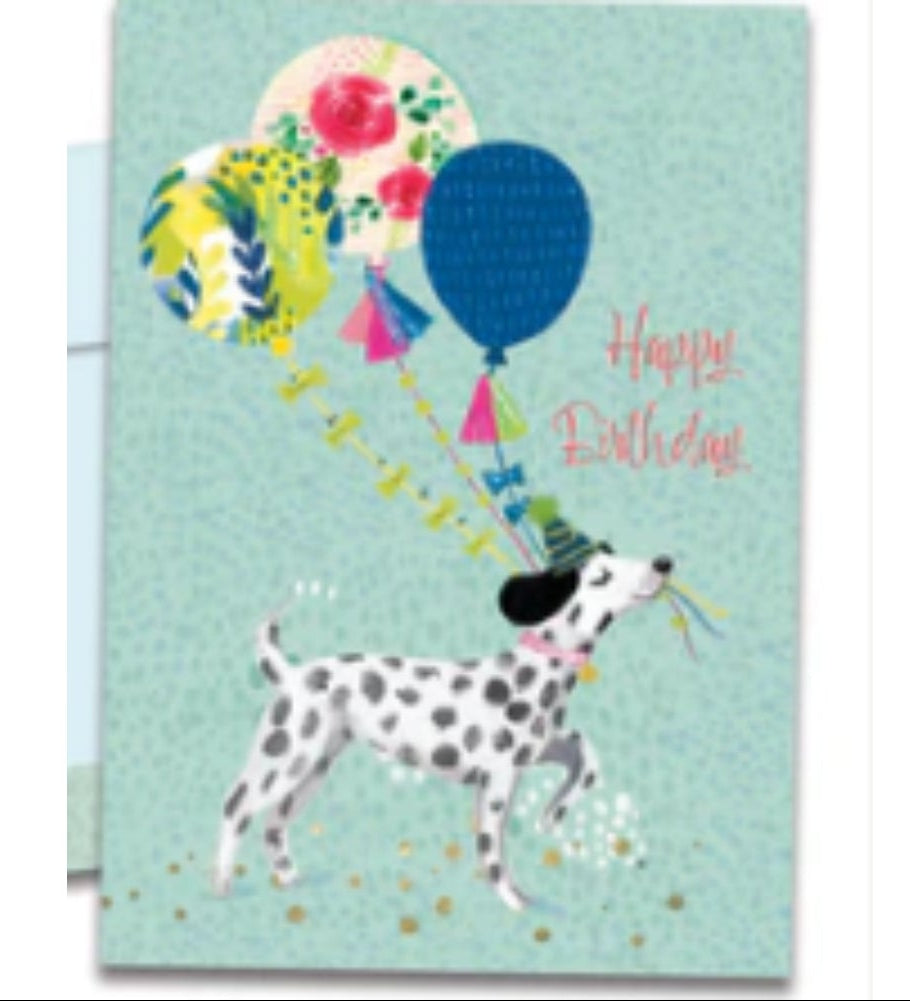 Spot On Dog Birthday Card